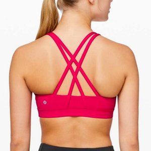 Lululemon Energy Bra | Calypso Pink | Size 8
